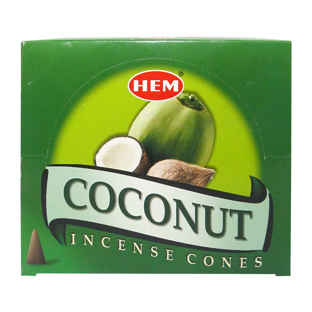 Coconut Incense Cones And Cone Incense Burner Bundle Insence Insense Hem Incense