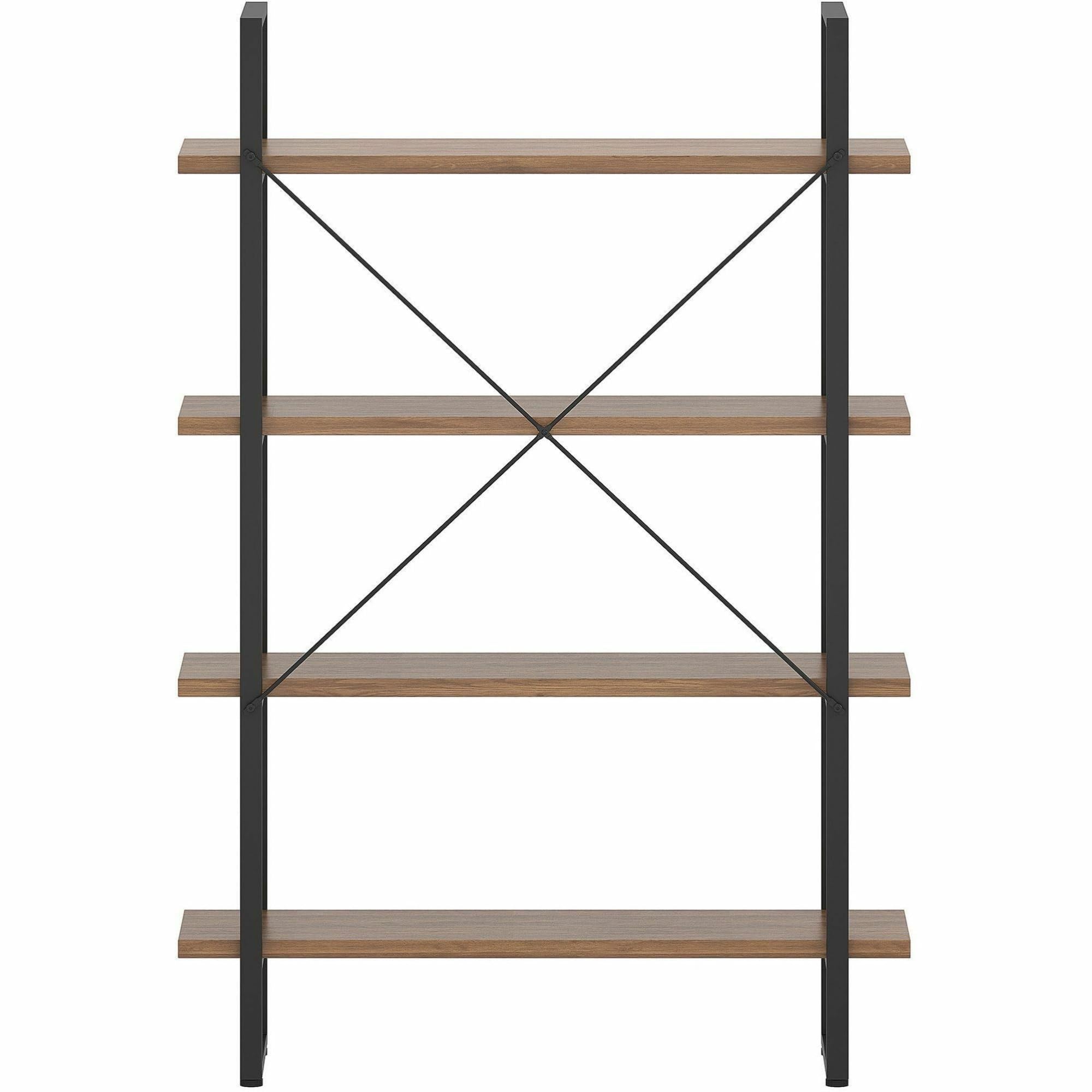 Lorell Soho Bookcase, 57.5" X 39.4" X 11.8"