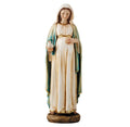 Hand Painted Mary, Mother of Jesus Resin Statue, 8 Inches