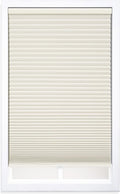DEZ FURNISHINGS QECRWT280600 Cordless 1.5 Blackout Cellular Shade, 28W x 60H, Cream