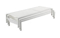 Pangea Home X-Olly Lngr Patio Lounger, White