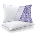 Molclcuy Memory Foam Pillows Standard Size Set Of 2 Adjustable Cool Pillow For Side Back Stomach Sleepers Luxury Gel Pillow With
