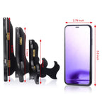 Tatuo 4 Packs Wooden Display Stand Decorative Plate Stands For Display Picture Frame Stand Holder Easels (5 Inch And 6 Inch, Bla