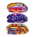MAGIC Printed Single Fleece Blanket Set of 3