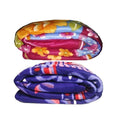 Devil Printed Single Bed Fleece Blanket Set of 2