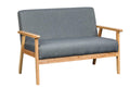 Lilola Home Bahamas 45 W Gray Loveseat