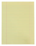 School Smart Composition Paper, 8-1/2 X 11 Inches, Yellow, 500 Sheets