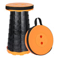 Collapsible Telescoping Portable Stool for Adults, Camping Stools, Upgraded Collapsible Folding Seats with Load Capacity 550lbs 