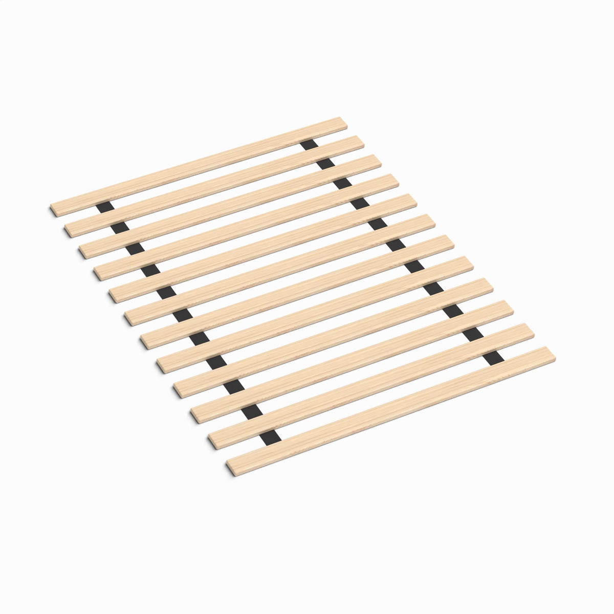 Spring Solution, 0.68Inch Heavy Duty Horizontal Mattress Support Wooden Bunkie Board/Bed Slats, Queen(60.5inch), Beige