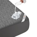Bedlore Waterproof Mattress Protector, Twin Xl Size Mattress Pad With Deep Pocket 6''-18'' Depth, Soft & Breathable Dirt-Proof B