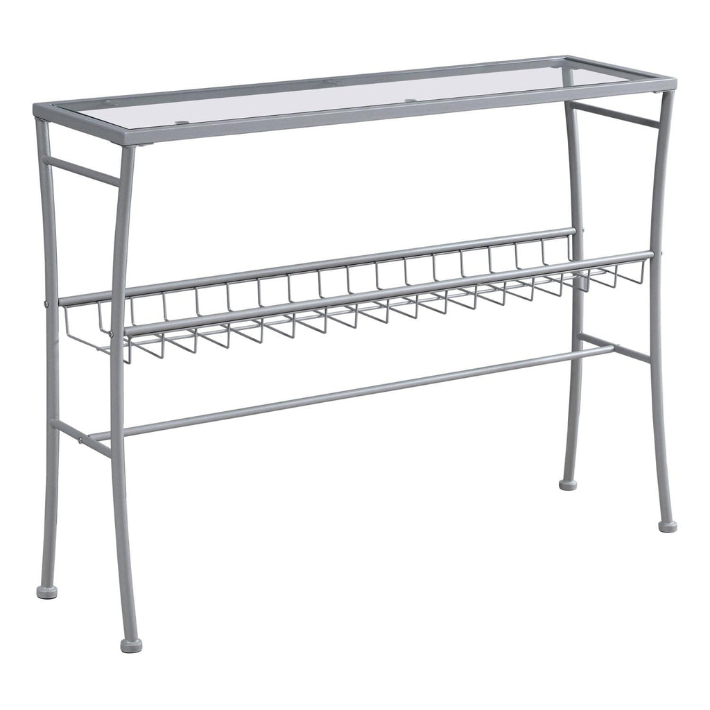 Monarch Specialties I Accent, Console Table, SILVER