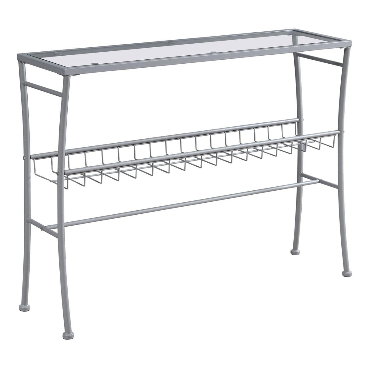 Monarch Specialties I Accent, Console Table, SILVER
