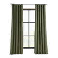 Hpd Half Price Drapes Signature Velvet Thermal Blackout Curtains For Living Room 108 Inch Long (1 Panel) Rod Pocket Insulated Blackout Curtains For Bedroom Window Curtains, 50W X 108L, Hunter Green