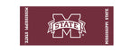 Collegiate Kwik-Covers Rectangle Plastic Table Covers, Bundle Of 2 (Mississippi State University, 6')