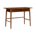 Melissa Mid Century Walnut Desk by Linon