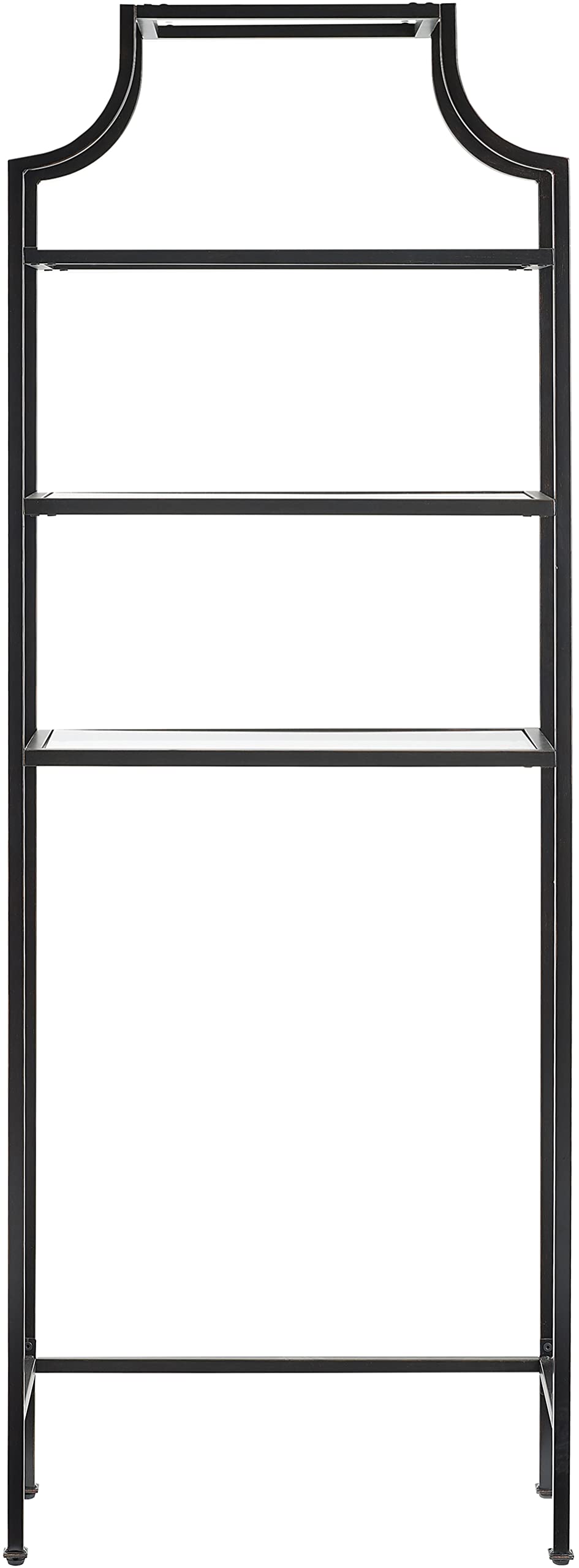 Crosley Furniture Aimee Over The Toilet Storage And Bathroom Organizer With Shelves, Oil Rubbed Bronze