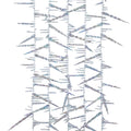 Kurt Adler 9Foot Twisted Crystal Rainbow Icicle Garland