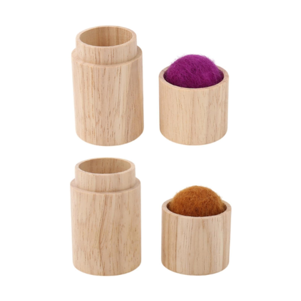 ATORSE Sewing Accessory Compact Needle Insert Kit for Sewing Necessities Stitchwork Purple Brown