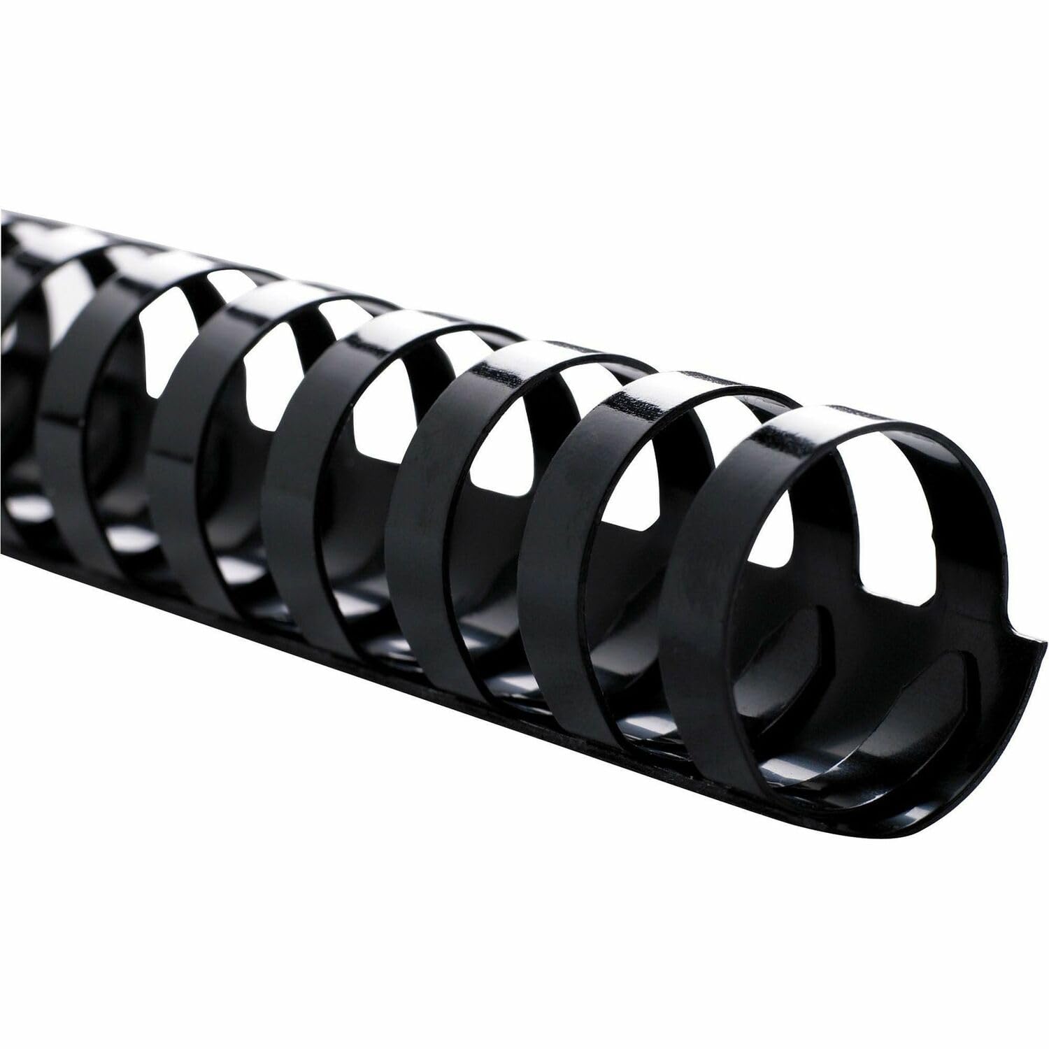 Sparco 18004 Plastic Binding Spines,5/16-Inch ,25 Sheet Capacity,100/Bx,Bk