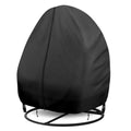 Egg Chair Cover Double - 91X87 Inch Large Patio Hanging Egg Chair Cover 420D Oxford Durable Waterproof Outdoor Chair Cover For P