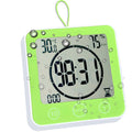 Timer Waterproof for Shower, Water Resistant Bathroom Wall Clock with Suction, Large Countdown Visual Timer for Kids, Digital Ou