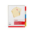 Staples 431421 Big Tab Insertable Paper Dividers 5-Tab Buff 4 Sets/Pk