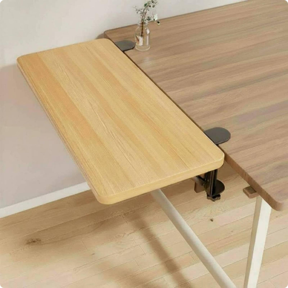 Styleheaven Foldable Desk No Drill Clamp On Desk Space Saving Wood 60X25|Home & Garden| Furniture| Desks & Home Office Furniture