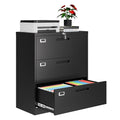 AFAIF 3 Drawer File Cabinets for Home Office, Office Storage Caninets Steel Cabnet for Letter/Legal/A4/F4-Assembly Required