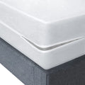 Plastic Mattress Protector Zippered (36'X75'), Waterproof Vinyl Mattress Cover, Heavy Duty Noiseless Mattress Encasement By Bl