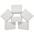 Small Shipping Corrugated Boxes 4x3x2 Inches 100 Pack Foldable Small Business Card Gift Box For Mailers and Craft