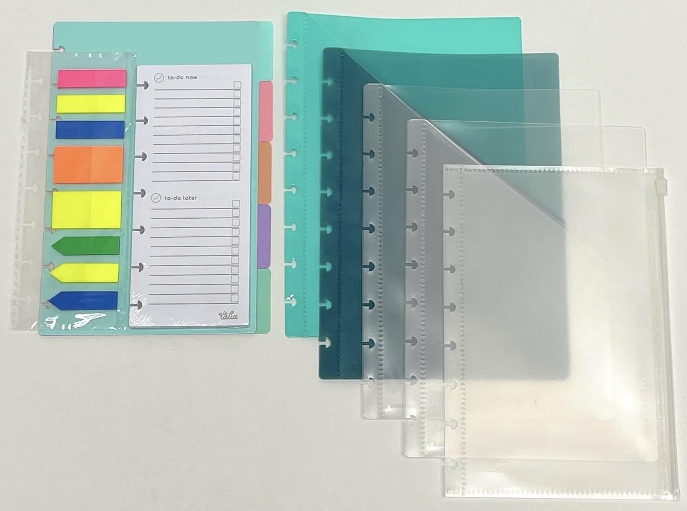 Talia Discbound Notebook Refills (College Ruled, Junior (5.5In X 8.5In))