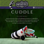 Franco Bedding Super Soft Plush Decorative Throw Cuddle Pillow, Standard, Beetlejuice-Sandworm