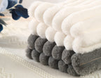 Panod Faux Fur Decorative Lumbar Throw Pillow Covers 12 X 26,Long Boho Lumbar Pillow Covers Pillow Case Cushion Case For Couch B