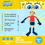 Franco Spongebob Squarepants Barnacle Boy Cuddle Pillow Polyester