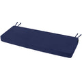 Favoyard Outdoor Bench Cushion 48 X 16 Inch Rainproof Patio Furniture Cushions 3-Year Color Fastness Garden Settee Porch Pads Wi
