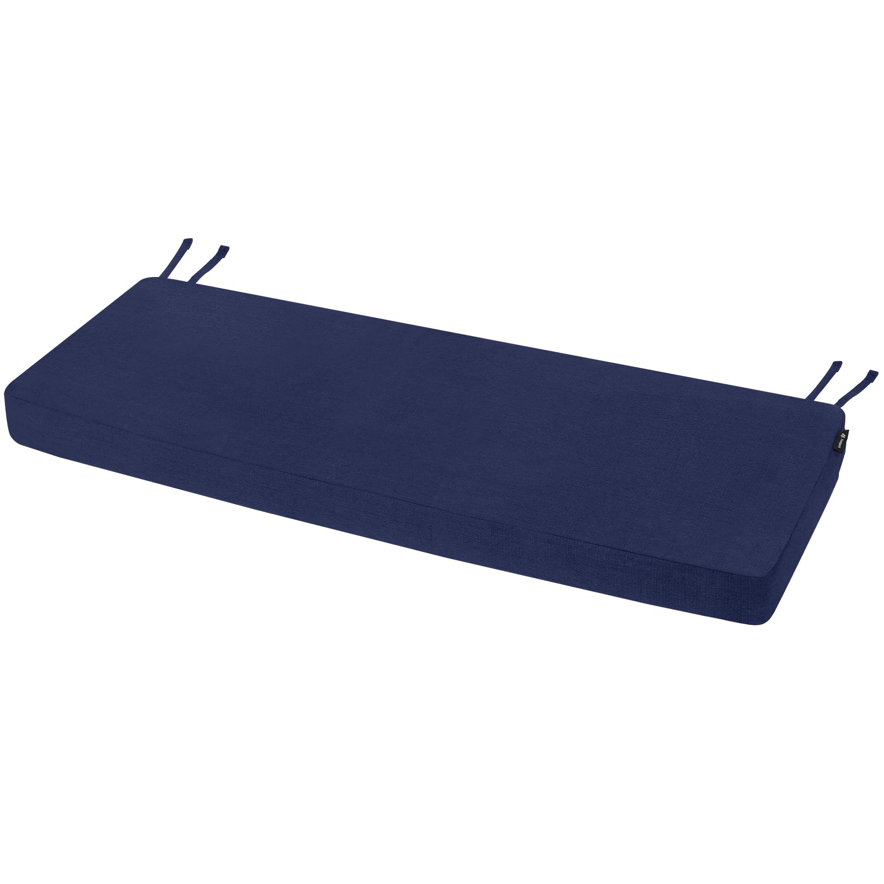 Favoyard Outdoor Bench Cushion 48 X 16 Inch Rainproof Patio Furniture Cushions 3-Year Color Fastness Garden Settee Porch Pads Wi