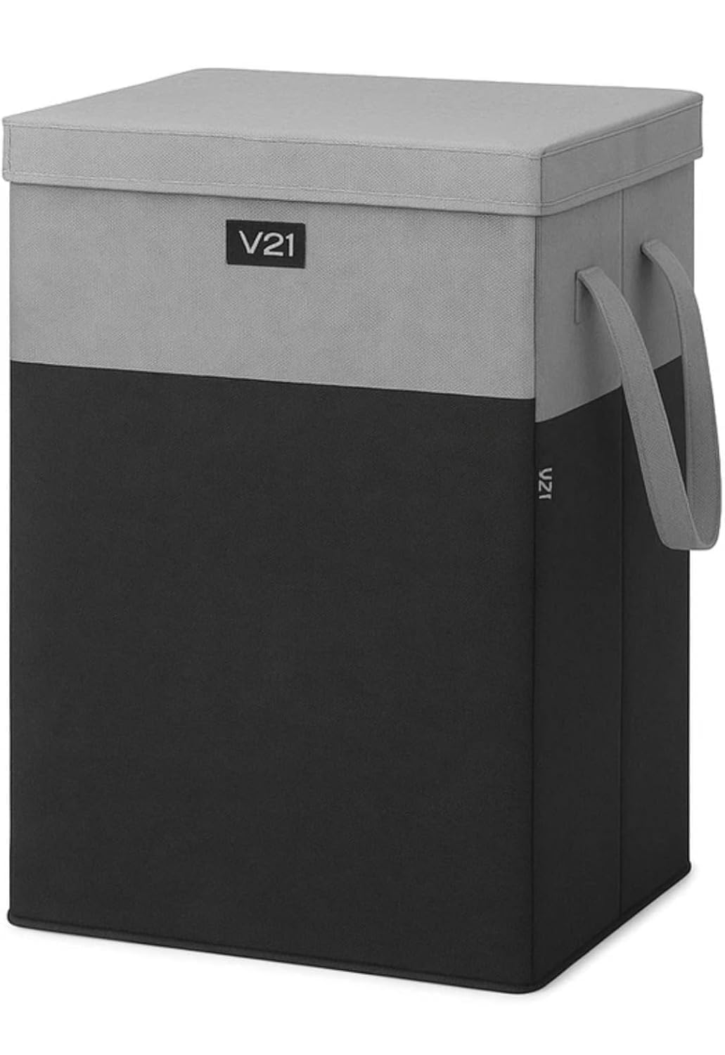 PCLOSET 75L Foldable Laundry Hamper with Lid | Large Rectangular Clothes Laundry Basket Laundry Bin for Dirty Clothes, Toys & Bl