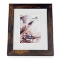 Scholartree brown 8x10 Picture Frame with Mat,Display 8x10 without Mat or 5x7 with Mat