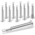 Kolako Door Stops, 10 Pack Door Stoppers For Wall, Spring Door Stop 4.4 Inch Long Door Stopper Wall Bumper Protector, Doorstops