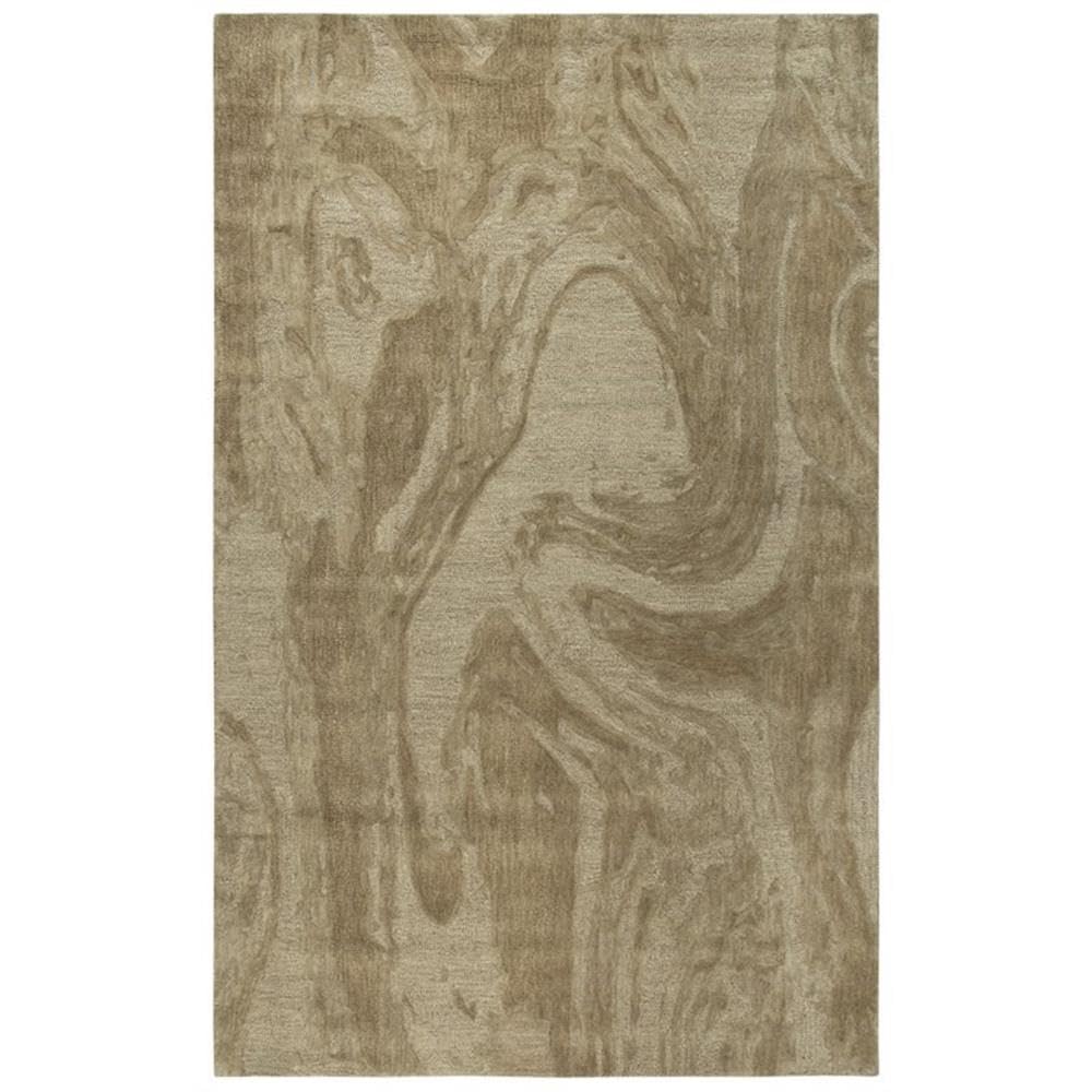 Rizzy Home Alora Decor Emerson 5' X 8' Abstract Brown/Gray/Rust/Blue Hand-Tufted Area Rug