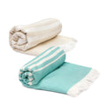 Mush Extra Large Cabana Style Turkish Towel | 100% Bamboo Bath Towel (90X160 Cms)  Xl Size | Ultra Soft, FeatherLight & Quick 