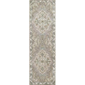 Rizzy Home Alora Decor Cascade 2'6" X 8' Medallion Tan/Dk Tan/Taupe/Gray/Ivory Area Rug