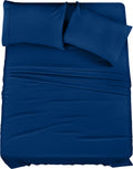 Utopia Bedding King Bed Sheets Set - 4 Piece Bedding - Brushed Microfiber - Shrinkage And Fade Resistant - Easy Care (King, Dusk