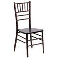 Flash Furniture Hercules Series Walnut Wood Chiavari Chair