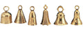 Six Assorted 4 Brass Bells-BL39