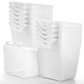 ZEAYEA 12 Pack Hanging Cup Holder, Utility Rolling Cart Accessories, Hanging Pencil Holder, Space Saving Hanging Storage Contain