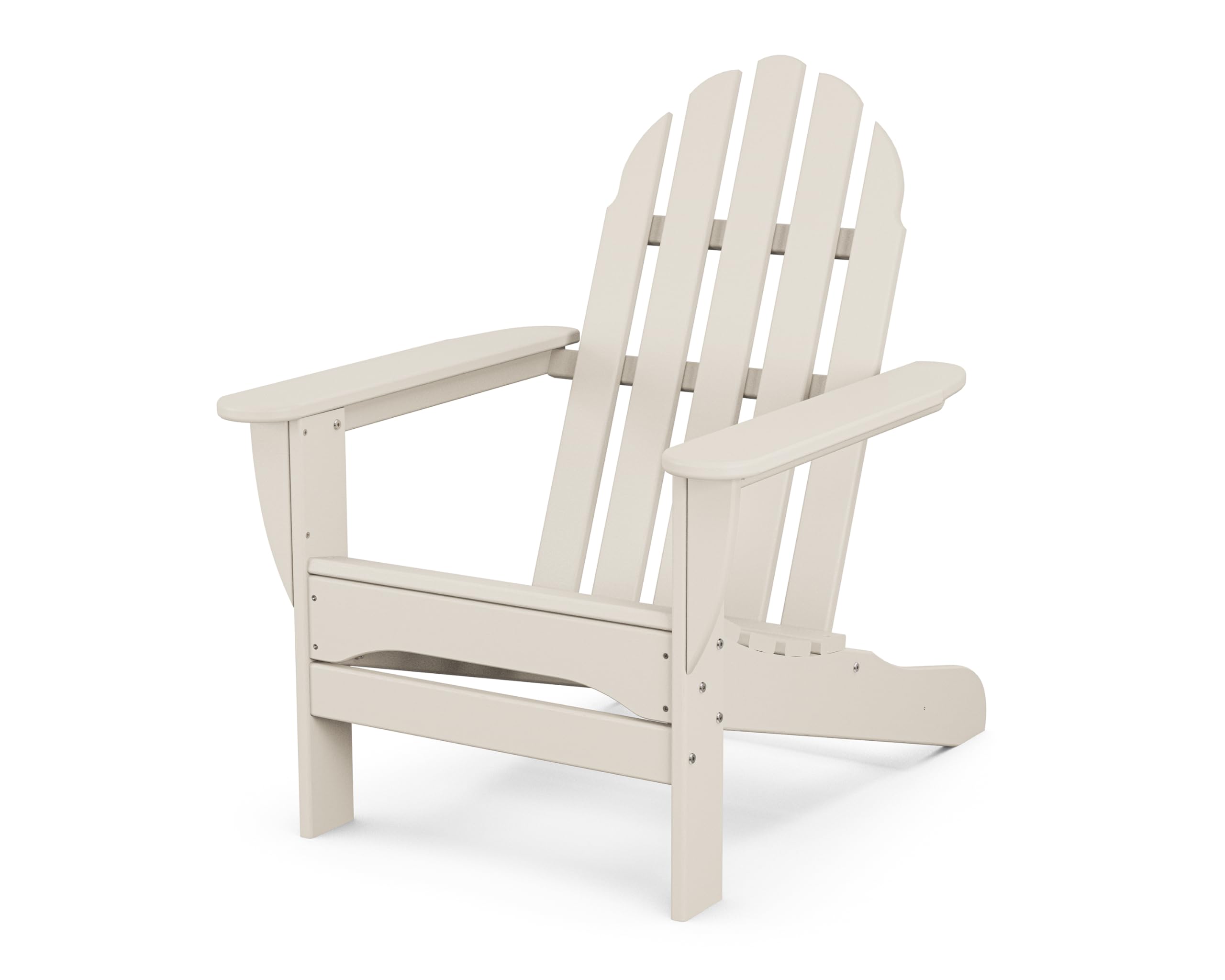 Polywood Ad4030Sa Classic Outdoor Adirondack Chair, Sand