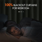 Miulee 100% Blackout Curtains 84 Inches Long, Linen Curtains & Drapes For Bedroom Back Tab Living Black Out Window Treatments Thermal Insulated Room Darkening Rod Pocket, Sage Green, 2 Panels