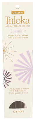 Triloka Original Incense, Jasmine, 10 Sticks