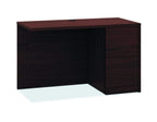 Hon HON105905RNN Right Return Pedestal Desk for Left Pedestal, 48" x 24" x 29-1/2", Mahogany